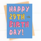 Happy 29th-ish Birthday 30th Birthday Card image 0