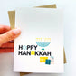 Happy Hanukkah Menorah Holiday Card image 0